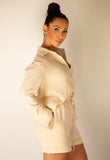 Capri Cotton Shirt Oatmeal