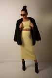 Morgana Knit Top in Yellow