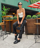 Isadora Cargo Pants in Black