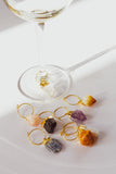 Mix of Crystals Wine Glass Marker Set of 4