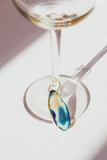 Agate Wine Charms Glass Marker Set of 4
