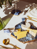 Sodalite Coaster in Pure Gold (2 per Set)