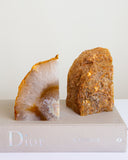 Natural Agate Bookends (Pair)