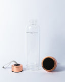 Clear Quartz Energised Crystal Water Bottle