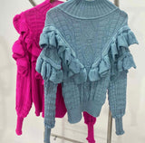 Paula Frill Knit Jumper II in Pink