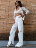 Liberty Nubia Cotton Shirt in Off White
