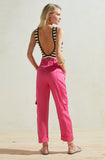 Isadora Cargo Pants in Pink