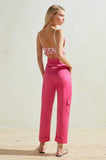 Isadora Cargo Pants in Pink