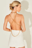 Isadora Chain Top in Champagne