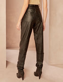 Eduarda Faux Leather Pants