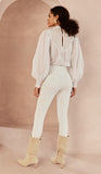 Vera Pant in White
