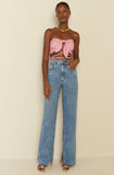 Nubia Cotton Top in Pink