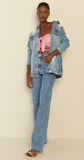 Nubia Cotton Top in Pink