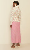 Liberty Cotton Nubia Skirt in Pink