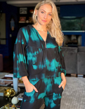 Handmade Luxury Tie Dye Hoodie Loungewear 2 Piece Set