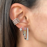 Link Diamond Earrings