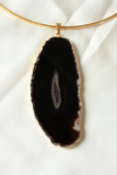 Black Agate Pendant