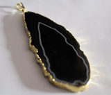 Black Agate Pendant