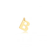 Small Name Initial Pendant 18k Gold Plated