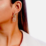 Diamond Seal Earrings