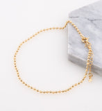 Ava Anklet 18k Gold Plated