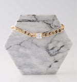 Diamond Choker 18k Gold Plated