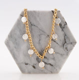 Baroque Pearl Necklace in 18K Gold Plated