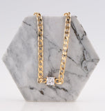 Diamond Choker 18k Gold Plated