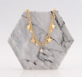 Starry Night Necklace in 18k Gold Plated