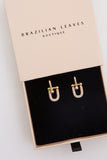 Tiffany Insp. Link Earring with Diamonds