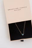 Classic Evil Eye Necklace in 18k Gold Plated