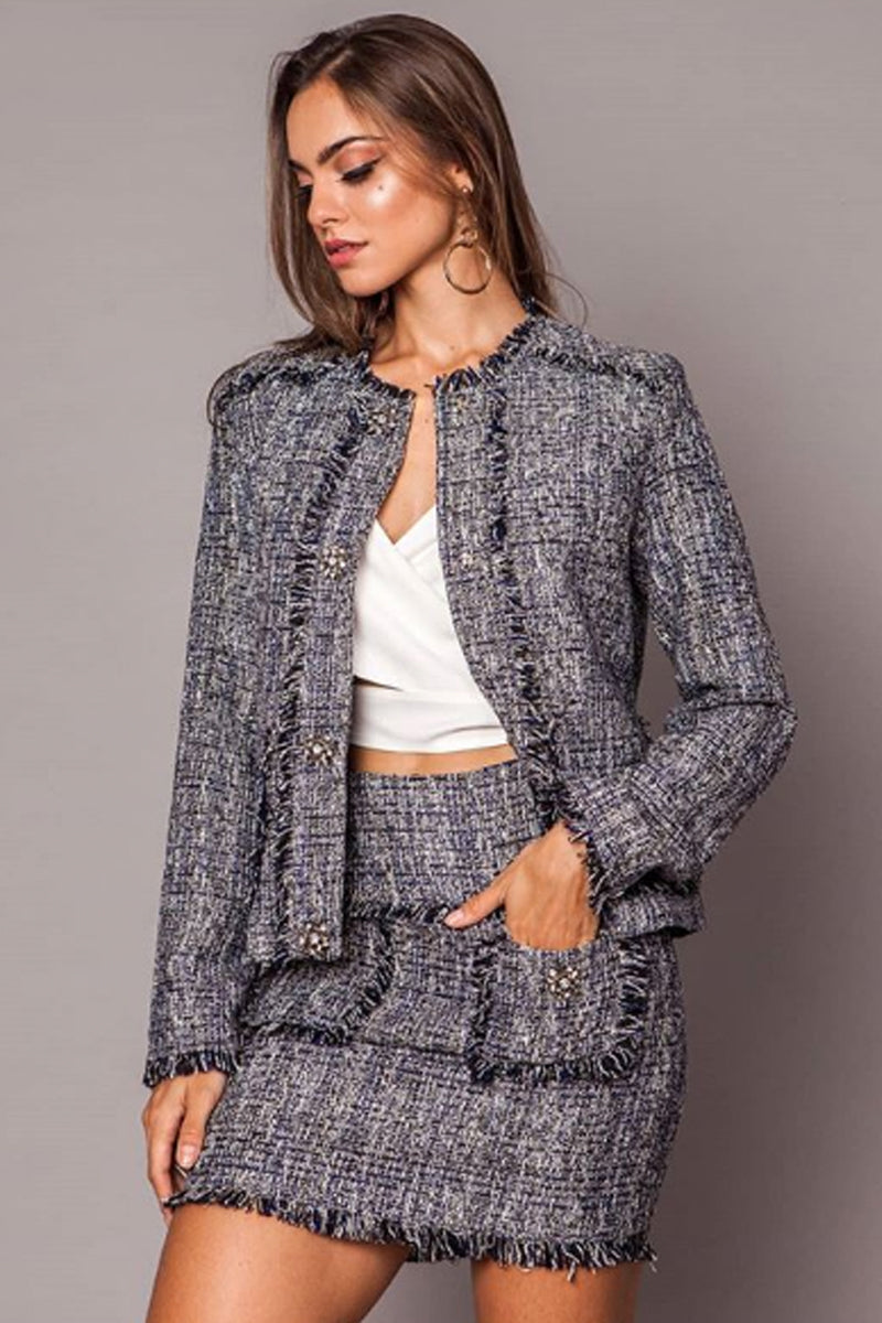 Classic Tweed Skirt