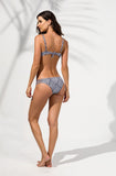 Contour Printed Bikini Set