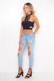Fringe Cropped Top