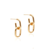 Bridgette Versatil Link Earring in 18k Gold