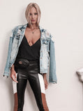 Rebecca Faux Leather Pants