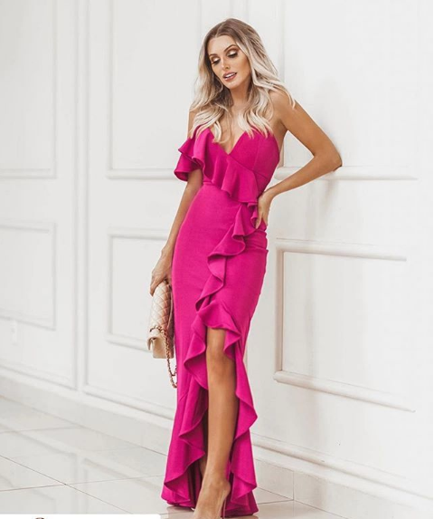 Make An Entrance Maxi Dress