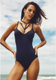 Strips One Piece Swimwear