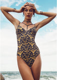 Strips One Piece Swimwear