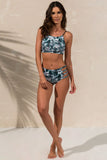 Top & Tanga Cropped Bikini