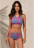 Top & Tanga Cropped Bikini