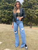 Ivy Tweed Crop Top