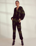 Handmade Luxury Tie Dye Hoodie Loungewear 2 Piece Set